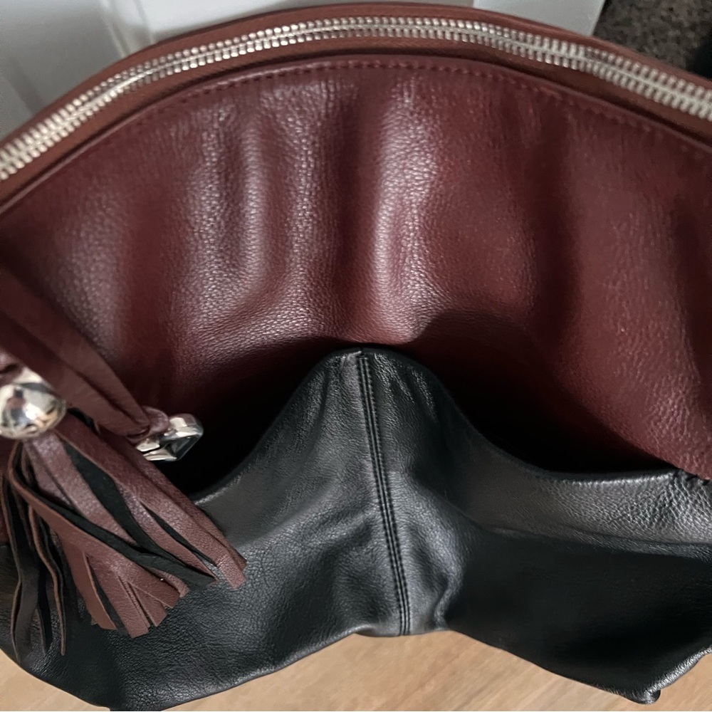 Brighton EUC Leather Hobo Bag - Picture 3 of 12